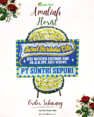 Papan Bunga Duka di Ujung Batu